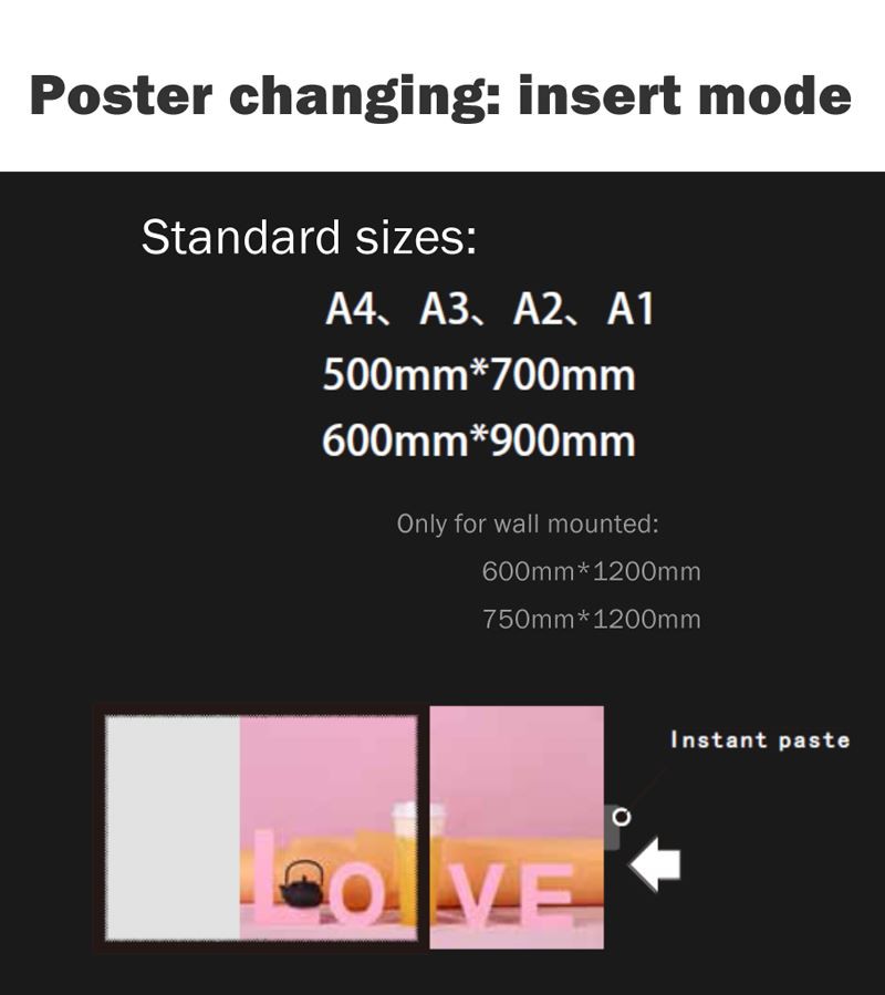 poster stand